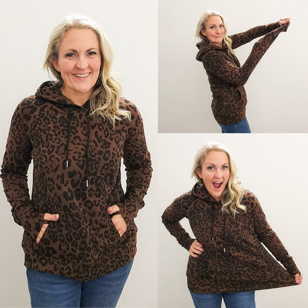 Savannah Leopard Print Pullover - Shop7degrees