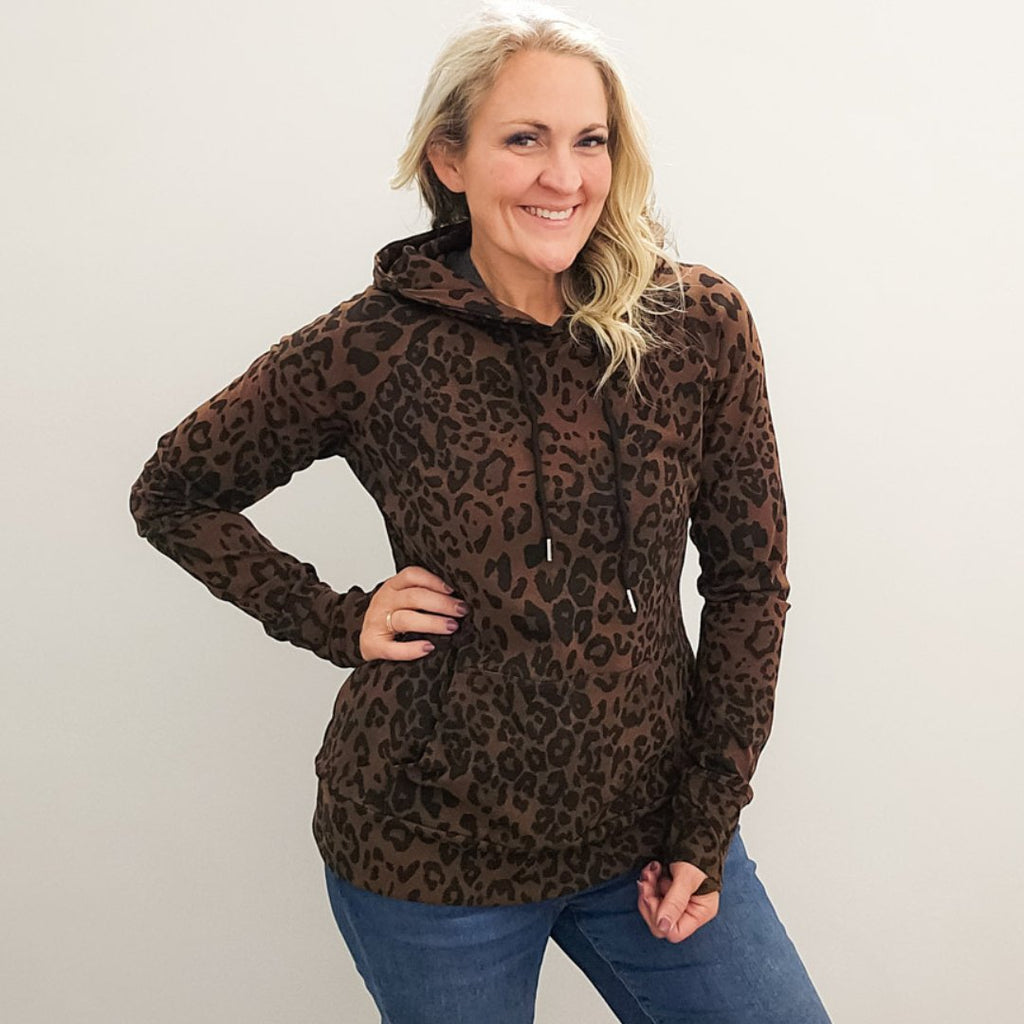 Savannah Leopard Print Pullover - Shop7degrees