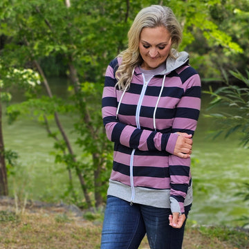 Toula Purple Full zip - Shop7degrees